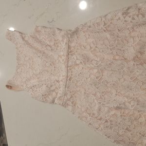 Ivory lace Skater dress
